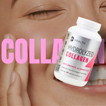 Hydrolyzed collagen with Hyaluronic Acid, Elastin and Vitamin C 180 capsules