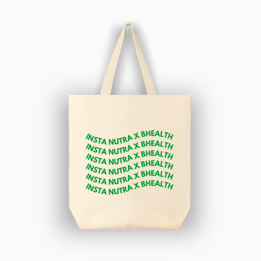 Bolsa shopper Insta Nutra x Bhealth